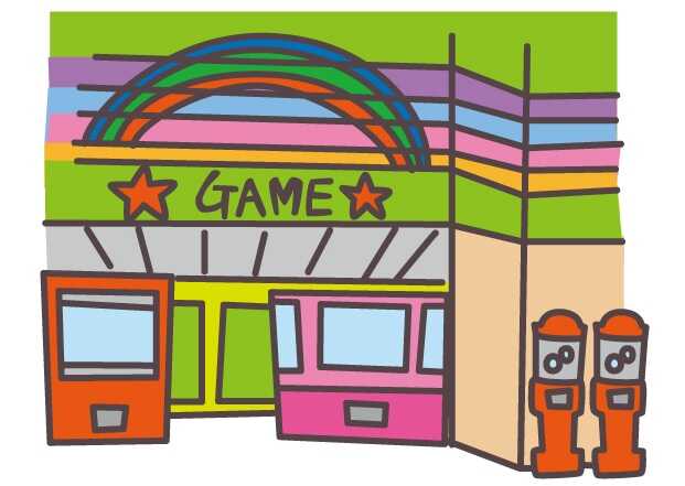 ゲームセンターの建物